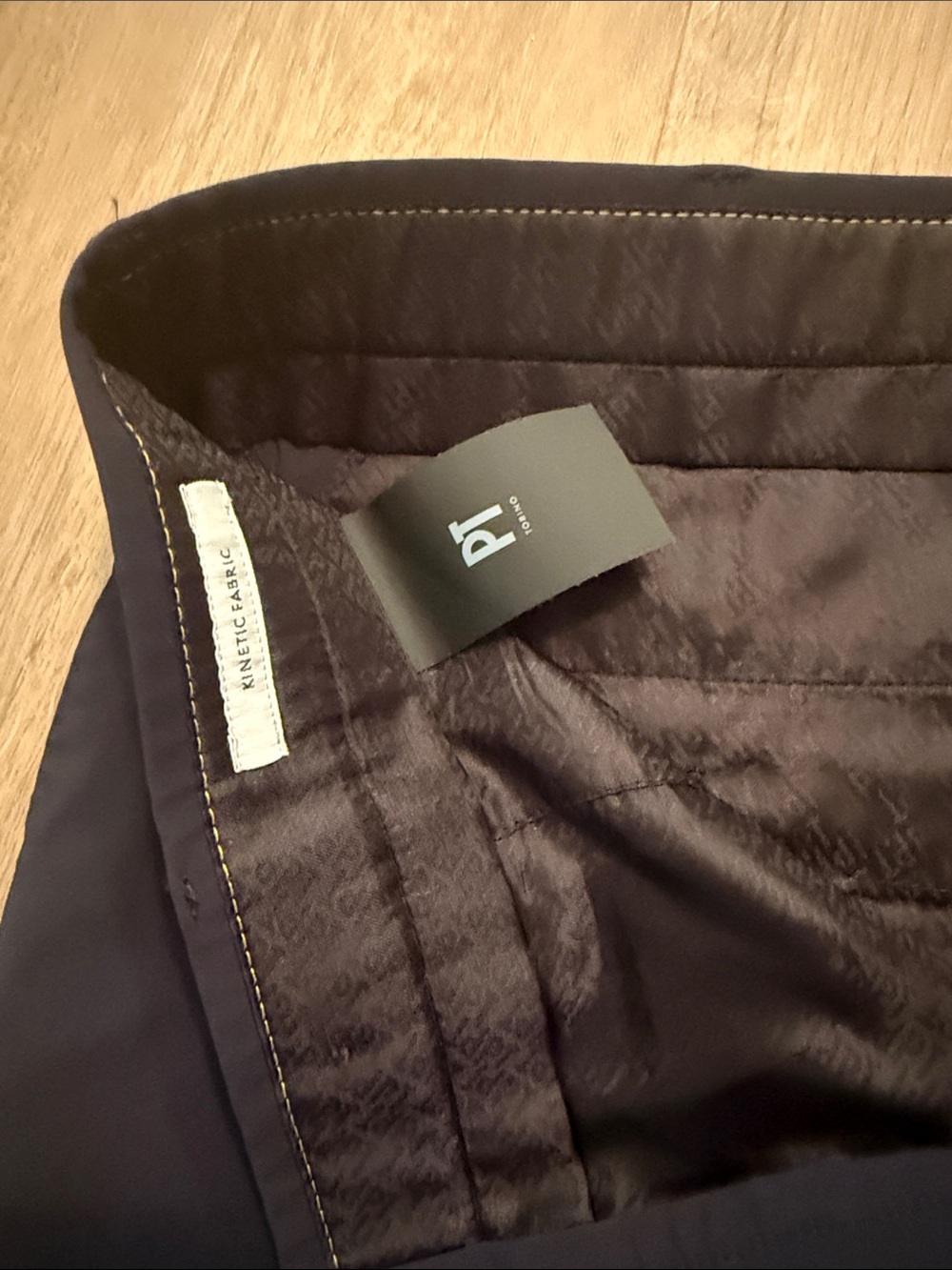 PT Torino Alpha Size 48 Navy Dress Pants